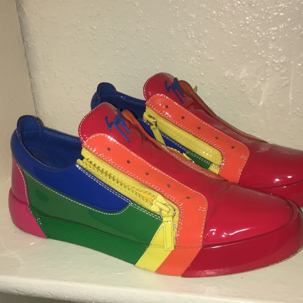 Giuseppe Zanotti Patent Leather low